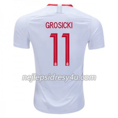 Fotbalový Dres Polsko Grosicki 11 Domácí MS 2018